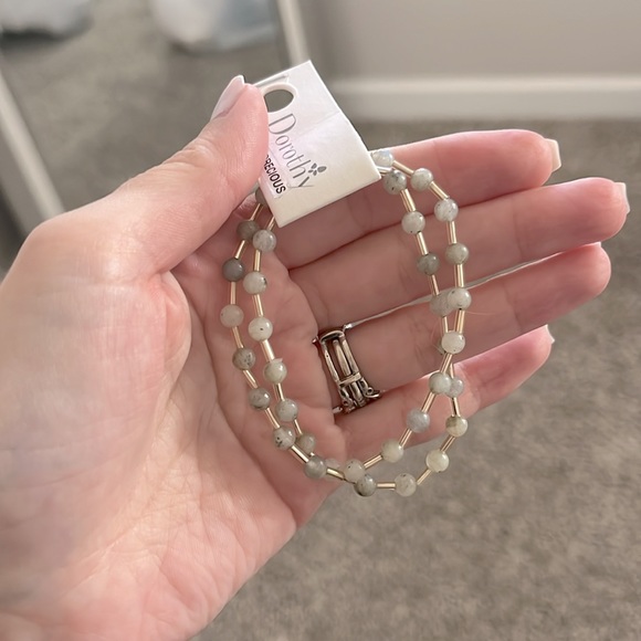 Labradorite layered bracelet - Picture 6 of 6